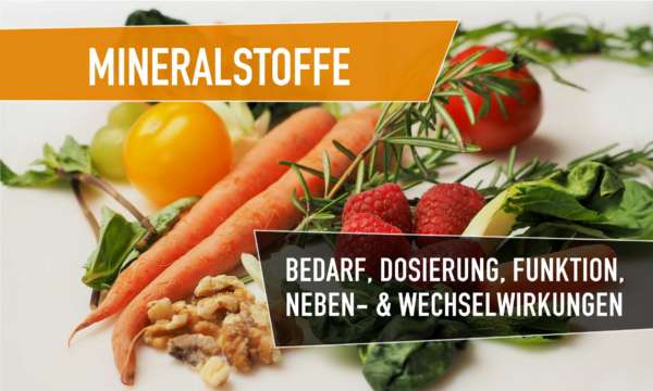 mineralstoffe übersicht